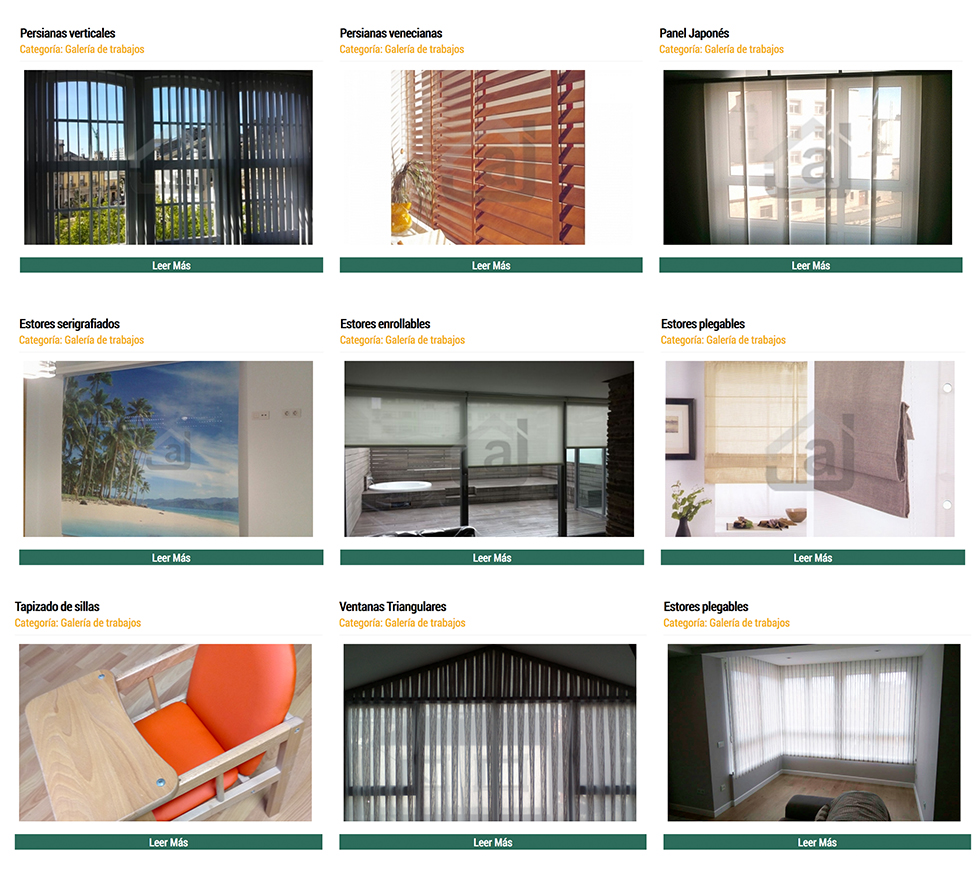 Cortinas y Estores