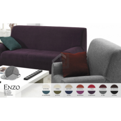Funda de sofá bielástica Enzo (juego)