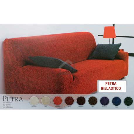 Funda de sofá bielástica Petra (juego)