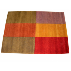 Alfombra Nepal Cuadros nº 1 170x240 aprox. -OFERTA