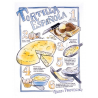 Paño cocina sarga Tortilla española