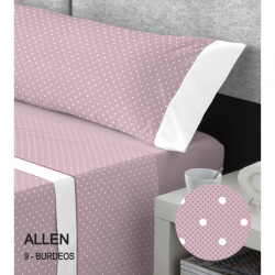 Juego sábanas algodón Allen