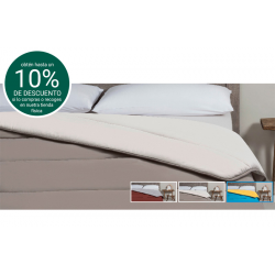 Edredón nórdico reversible Nordicolor taupe cuerda -OFERTA