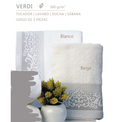 Juego toallas Verdi