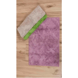 Alfombra baño algodón liso