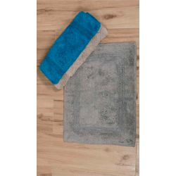 Alfombra baño algodón cenefa