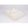 Plaid Burrito Blanco Borreguillo