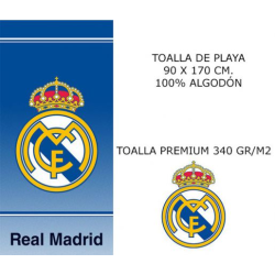 Toalla playa Real Madrid grande