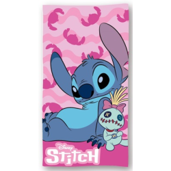 Toalla playa Lilo & Stitch Rosa