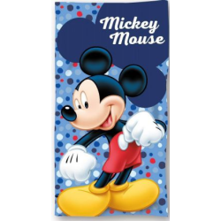 Toalla playa Mickey azul