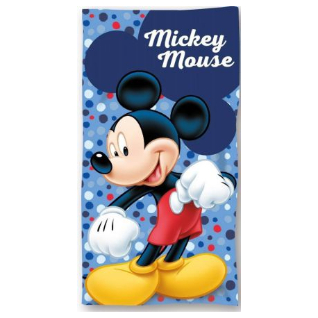 Toalla playa Mickey azul