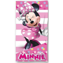 Toalla playa Minnie rosa