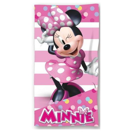 Toalla playa Minnie rosa