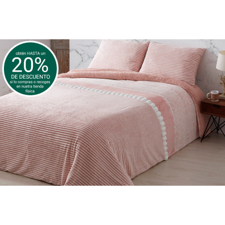 Conforter borreguillo Doko 71 rosa