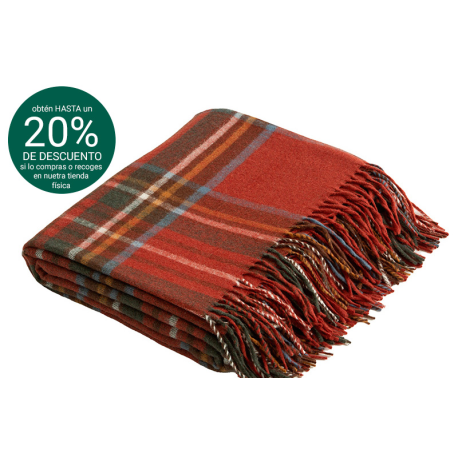 Plaid Merino 130x170