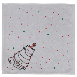 Paño cocina Risart Navidad Gato