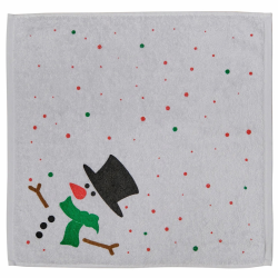 Paño cocina Risart Navidad Muñeco de nieve