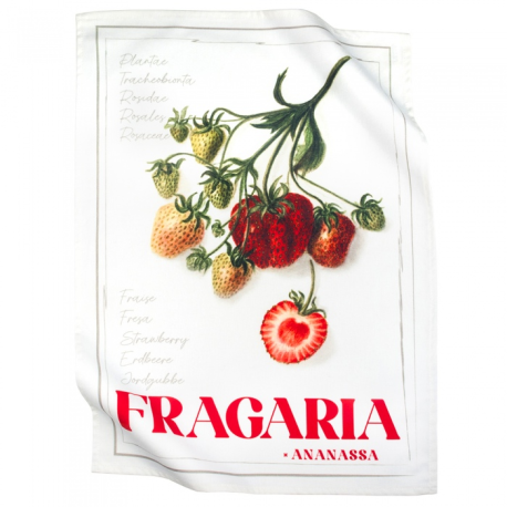 Paño cocina sarga Manzana