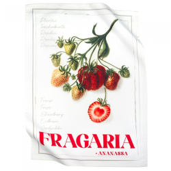 Paño cocina sarga Frambuesa