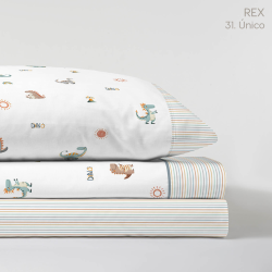 Juego sábanas infantil Kabely Rex