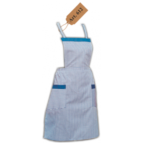 Delantal cuadros clásico 612