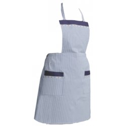 Delantal listas clásico 618