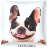 Cojín estampado perro Buldog