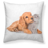 Cojín estampado puppies Perro y Gato