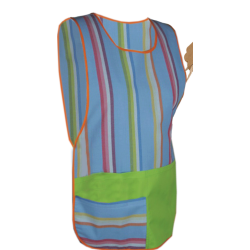 Casulla delantal rayas colores