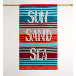 Toalla playa Sun Sand Sea 100x180 cm