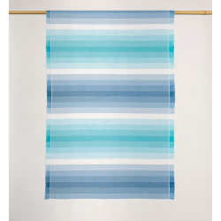 Toalla pareo listas horizontal azul 100x180 cm