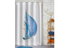Cortina de baño con ollados Sail barco