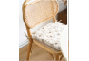 Cojín silla Bara flores beig