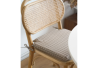 Cojín silla Cast cuadros café